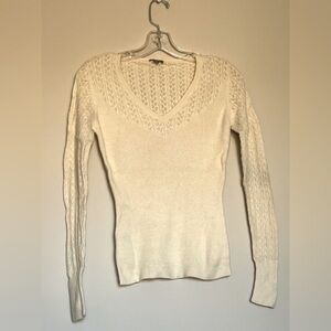 Ann Taylor cream sweater, Size X Small